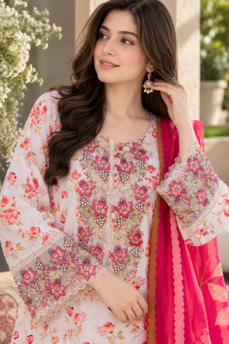Munira Designers Embroidered Lawn