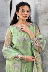 Luxury Embroidered Suit By Charizma