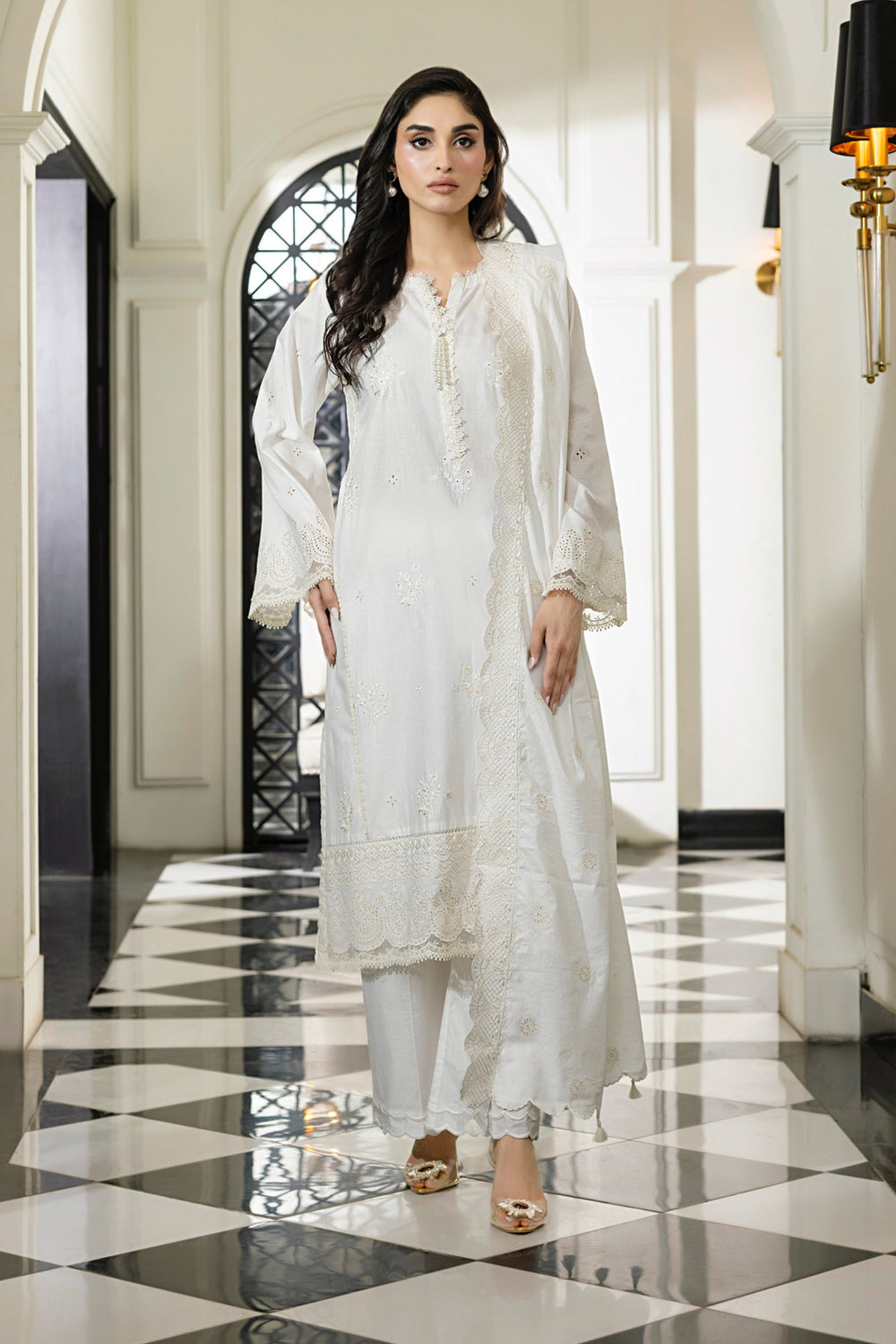 Lakhany 3pc Embroidered Suit