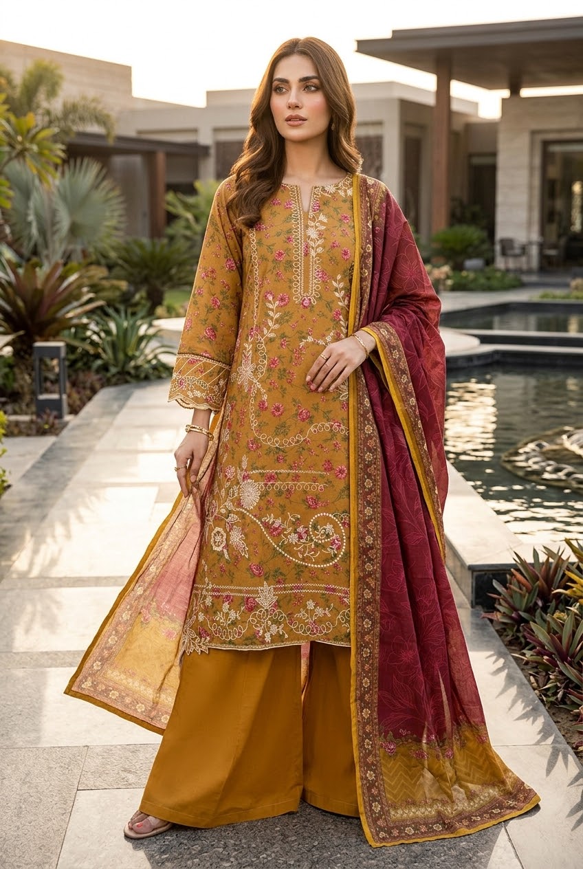 Bin Saeed Embroidered Luxury Collection
