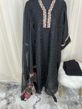 Luxury Embroidered Party wear Ready To Ship