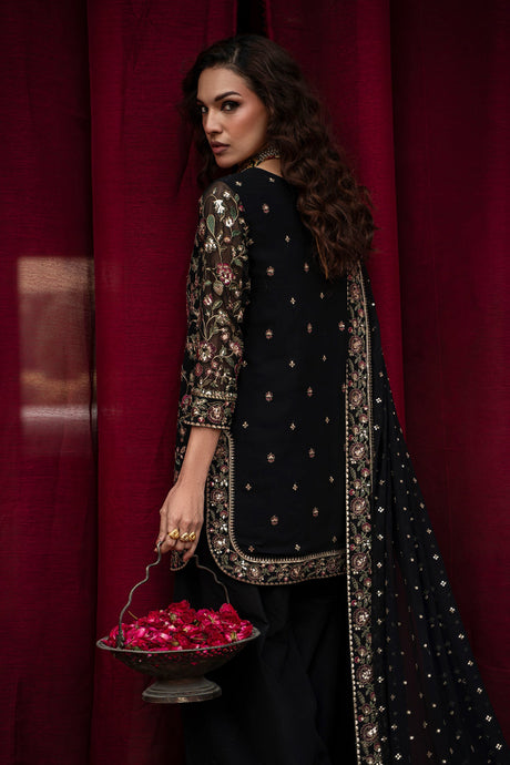 3-PC Embroidered Luxury Suit By Charizma