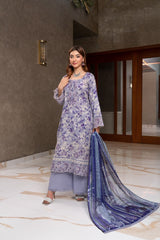 Munira Designers Embroidered Lawn