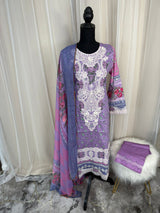 Luxury Embroidered Lawn Ready To Ship
