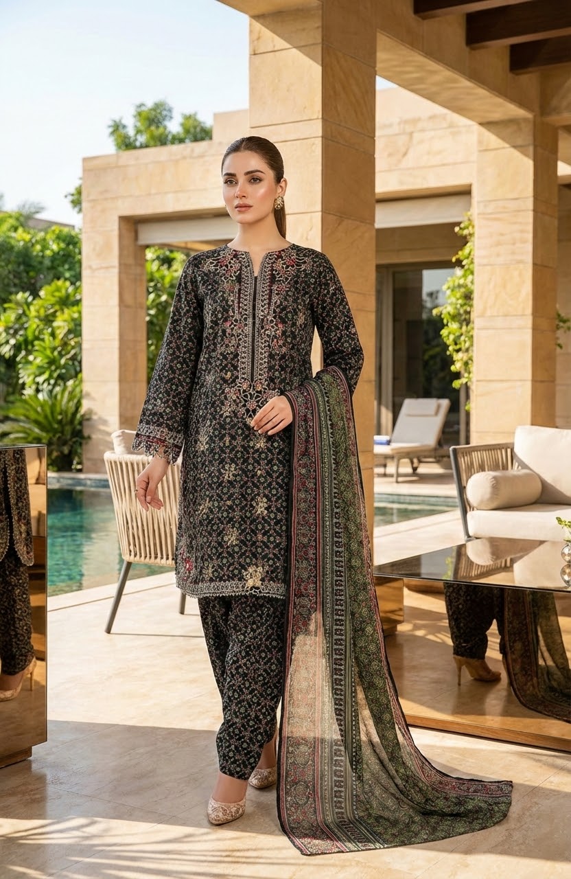 Bin Saeed Embroidered Luxury Collection