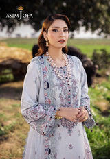 Asim Jofa Embroidered Lawn Suit