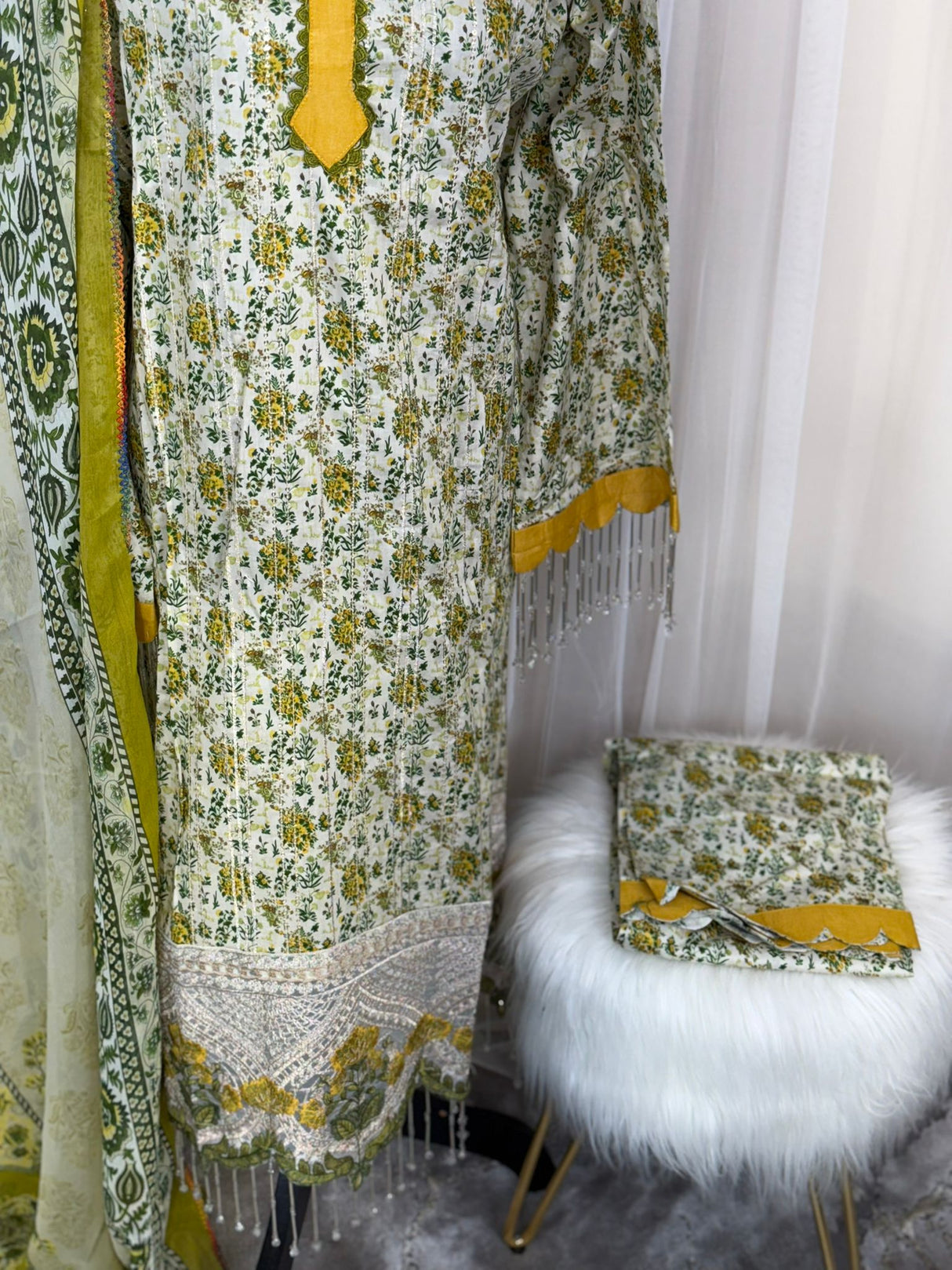 Luxury Embroidered Lawn Ready To Ship