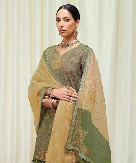 3Pc Embroidered Suit by Sapphire