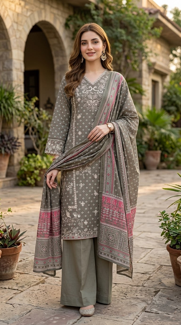 Bin Saeed Embroidered Luxury Collection