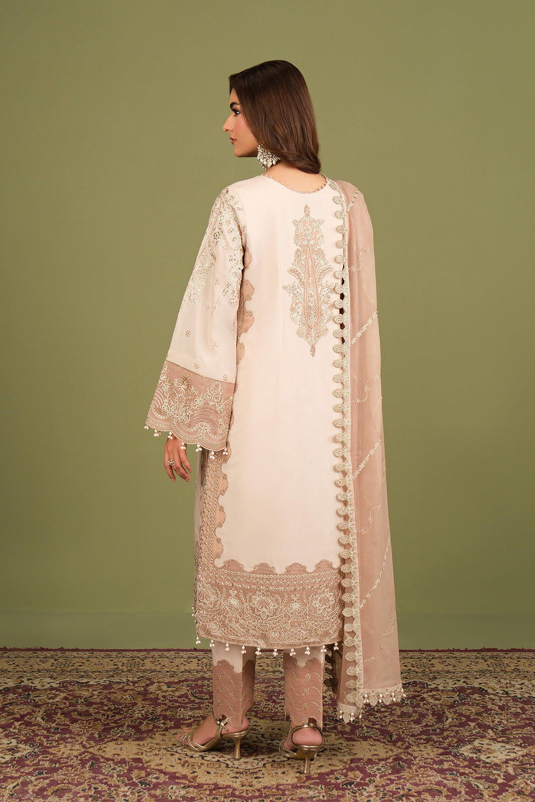 Luxe By Alizeh Raw Silk Suit