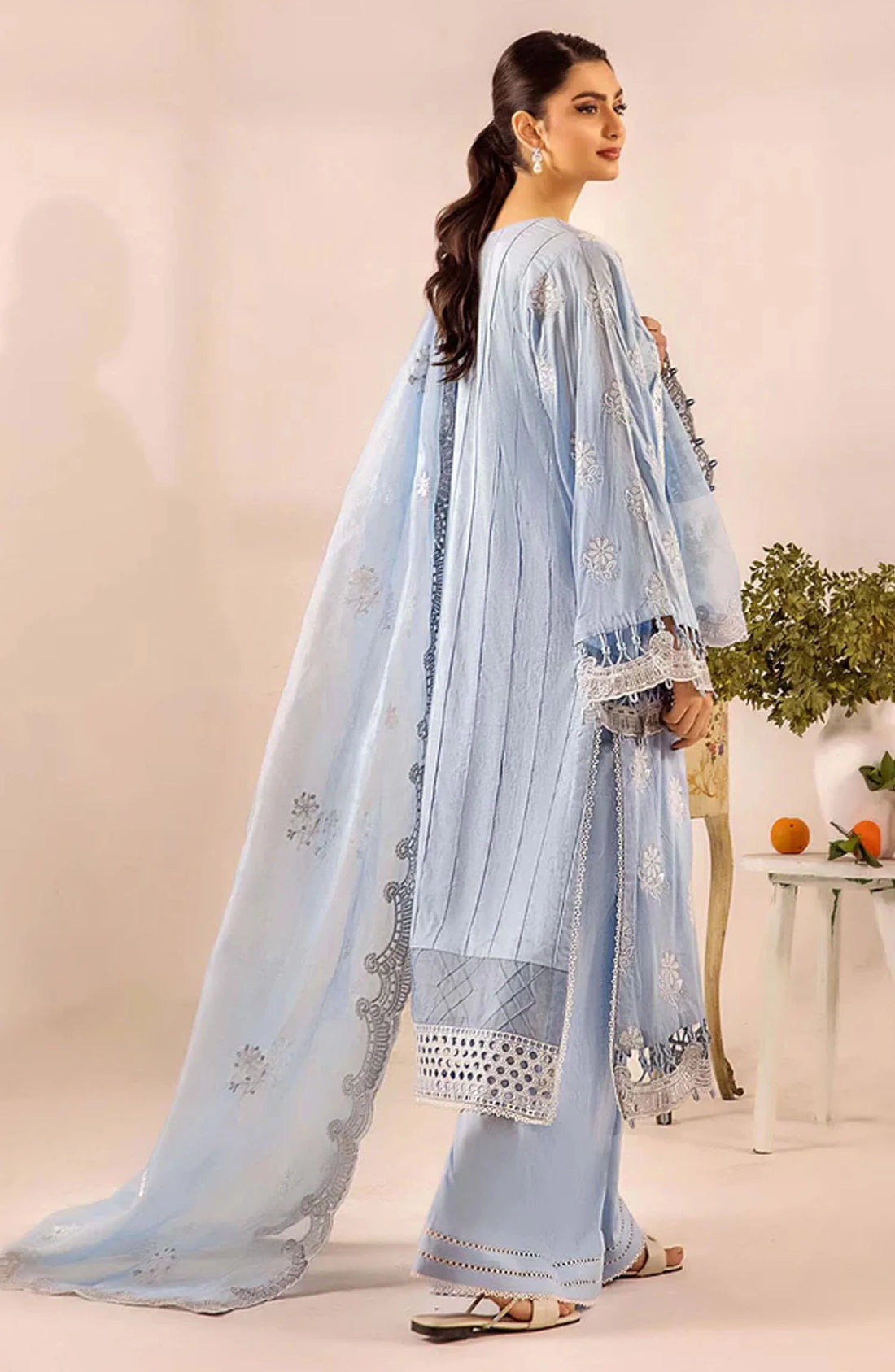 Lawn Chikankari Collection By Adan's Libas