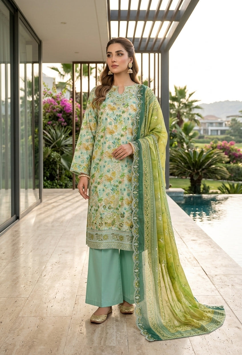 Bin Saeed Embroidered Luxury Collection