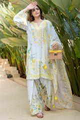 Pista Breeze Printed Farshi Salwar Set