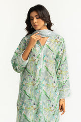 Gul Ahmed Embroidered Lawn Suit