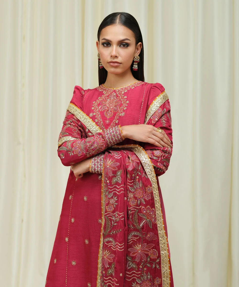 3Pc Embroidered Suit by Sapphire