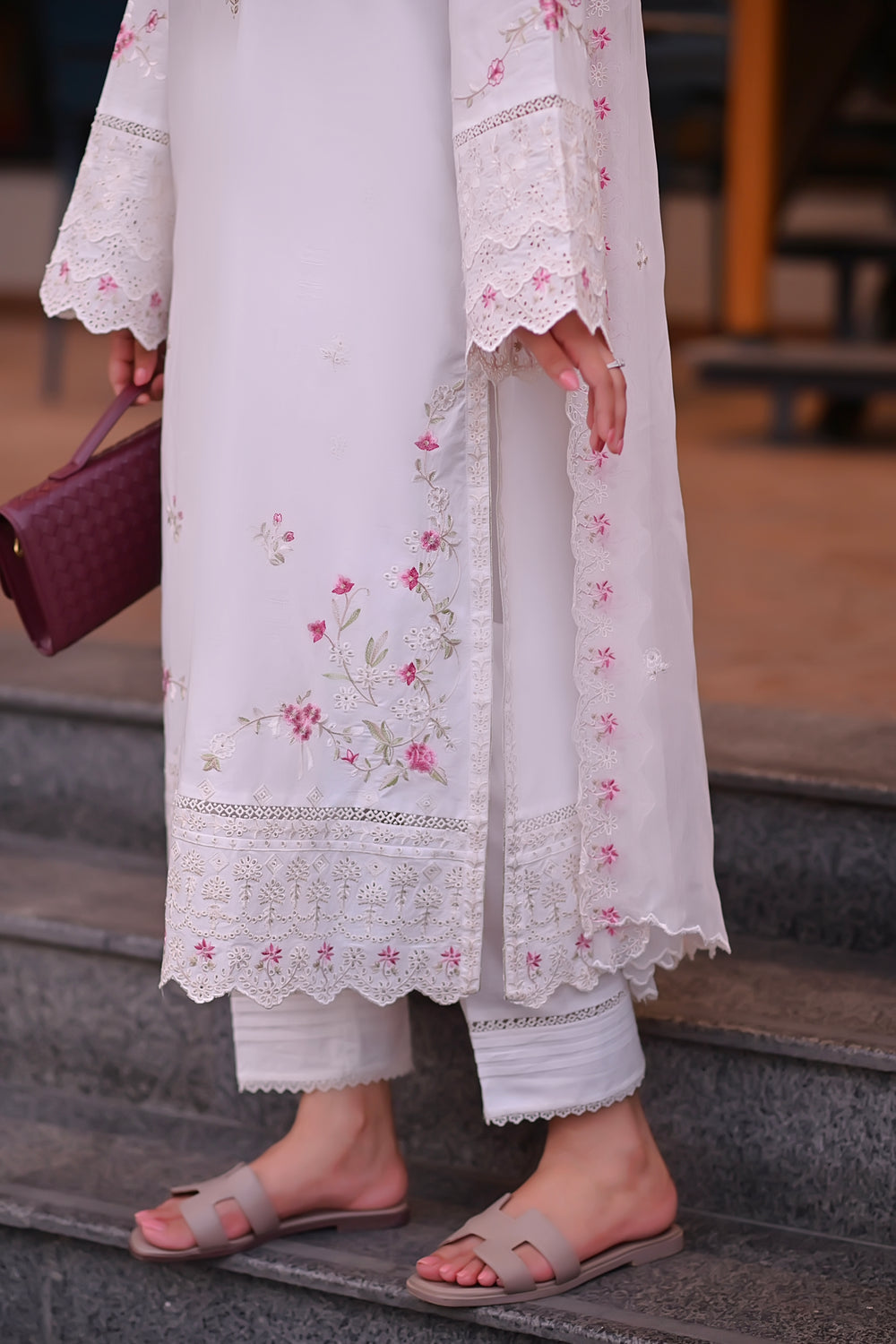 Lakhany 3pc Embroidered Suit