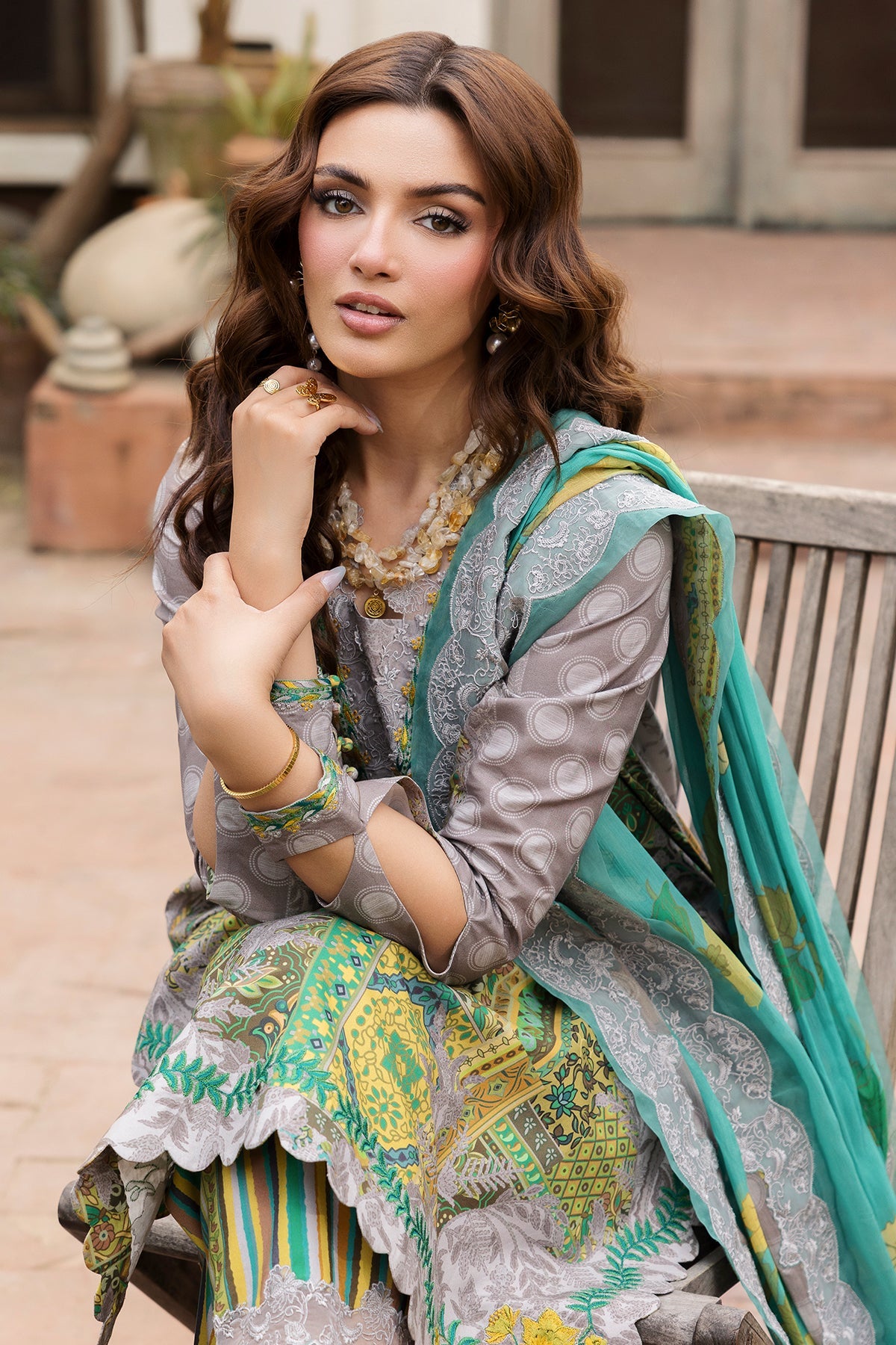 Andaaz By Charizma 3-PC Embroidered Lawn Collection