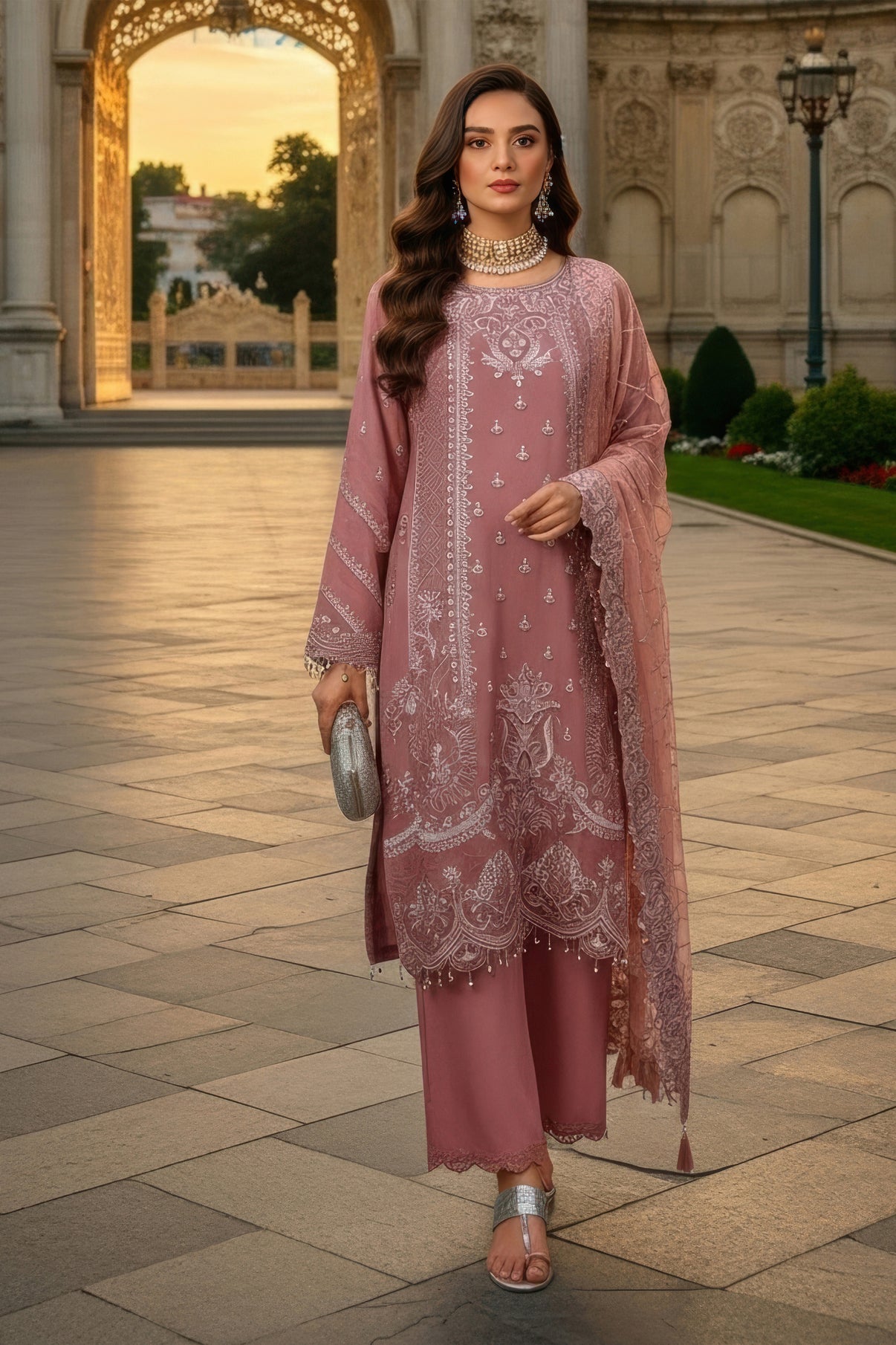 Imrozia Embroidered Chiffon Collection