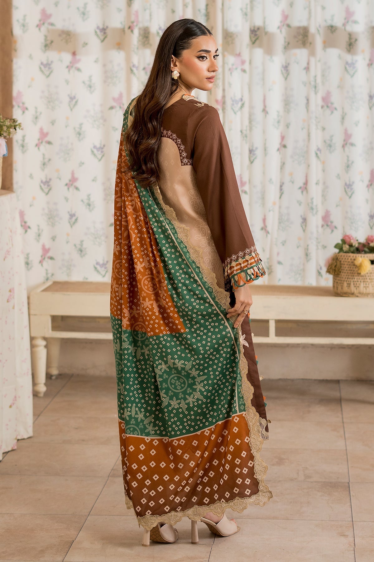 Charizma 3-PC Embroidered Lawn Suit