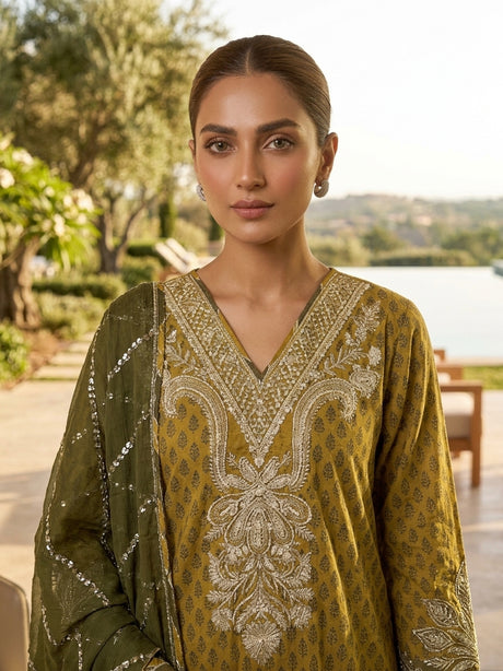 Luxury Embroidered Party Wear