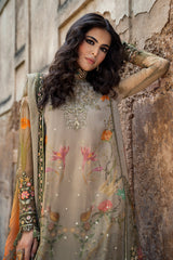 Vasal Embroidered Chiffon Suit By Charizma