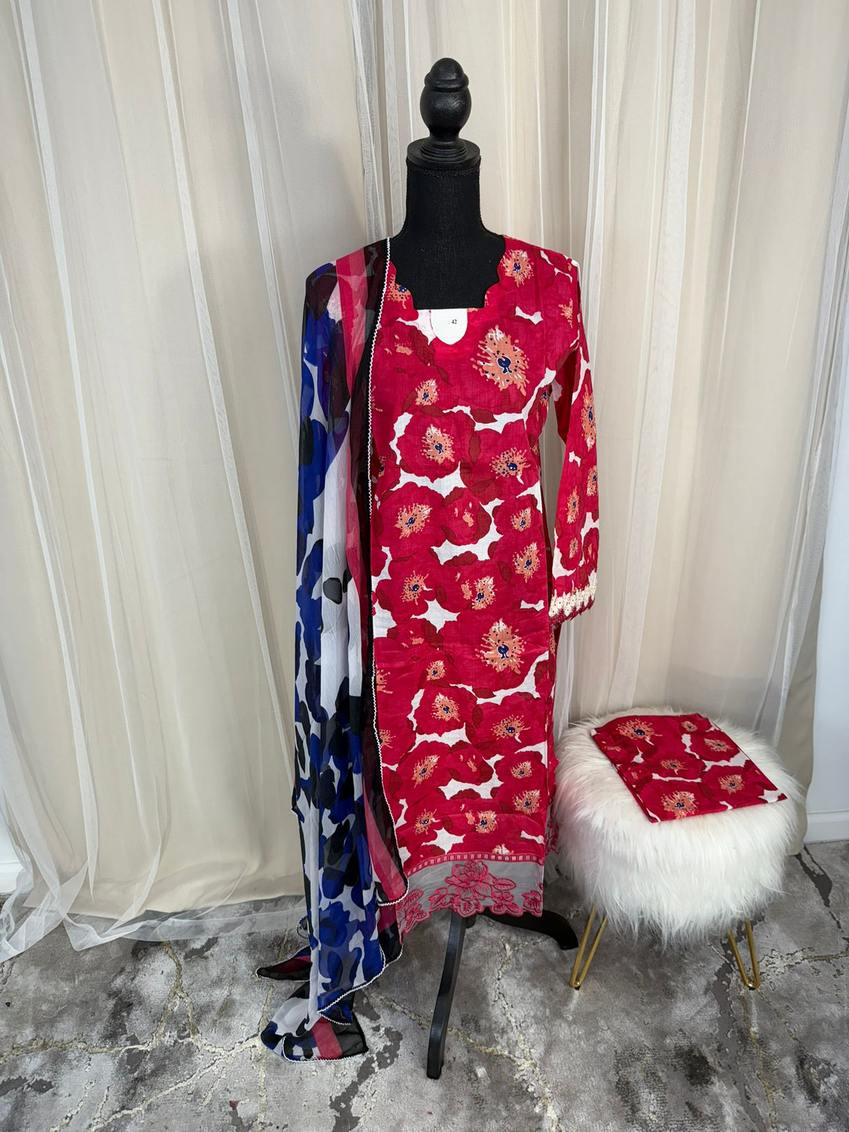 Luxury Embroidered Lawn Ready To Ship