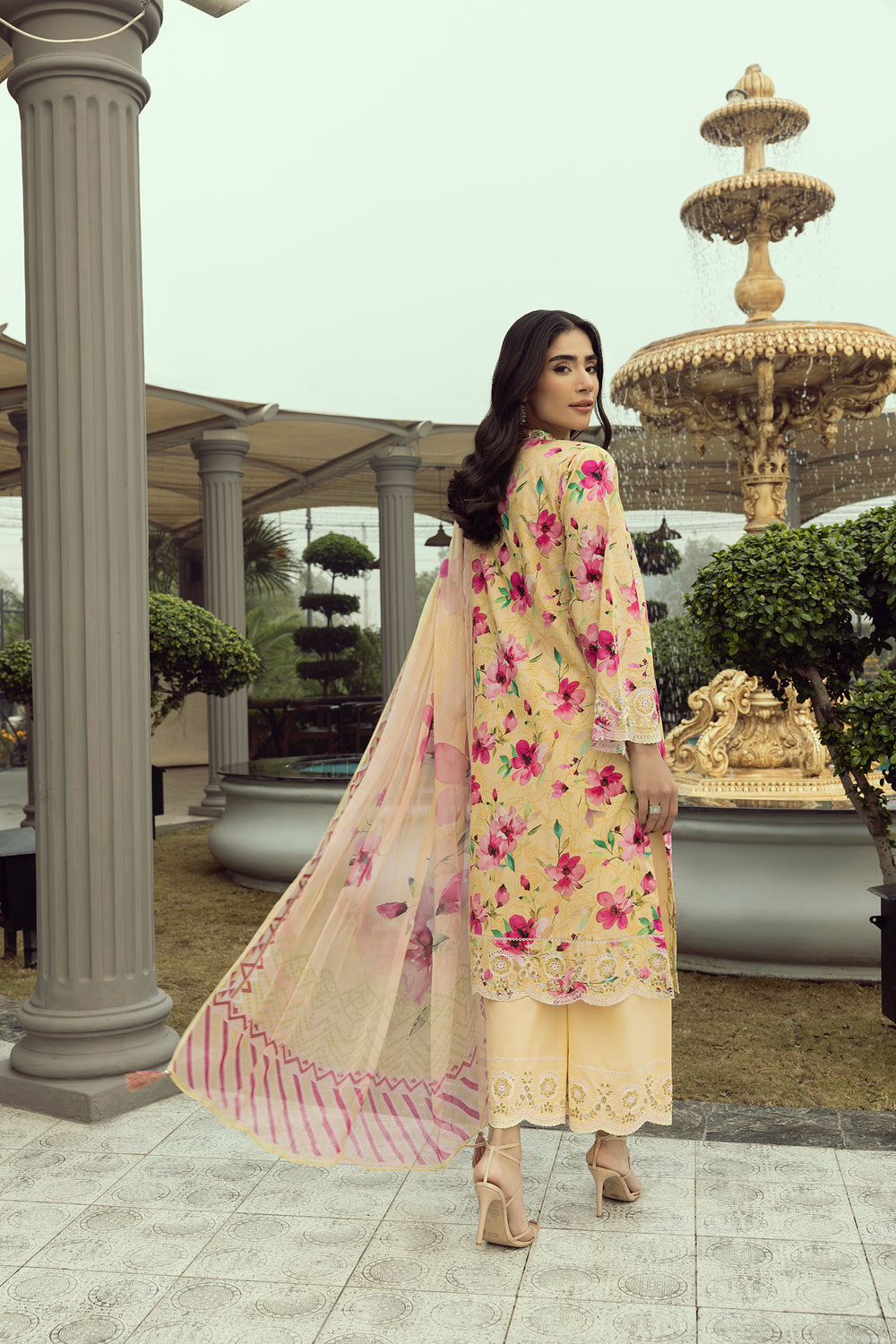 Lakhany 3pc Embroidered Suit