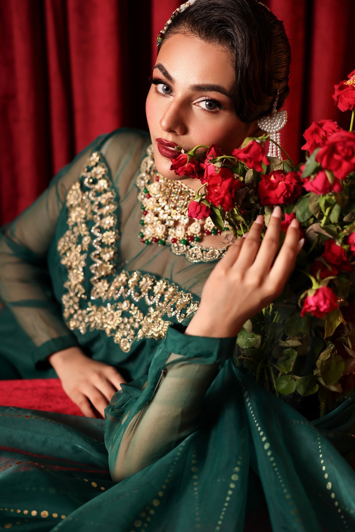 Luxury Embroidered Suit By Charizma