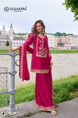 Pure Slik Sharara Suit