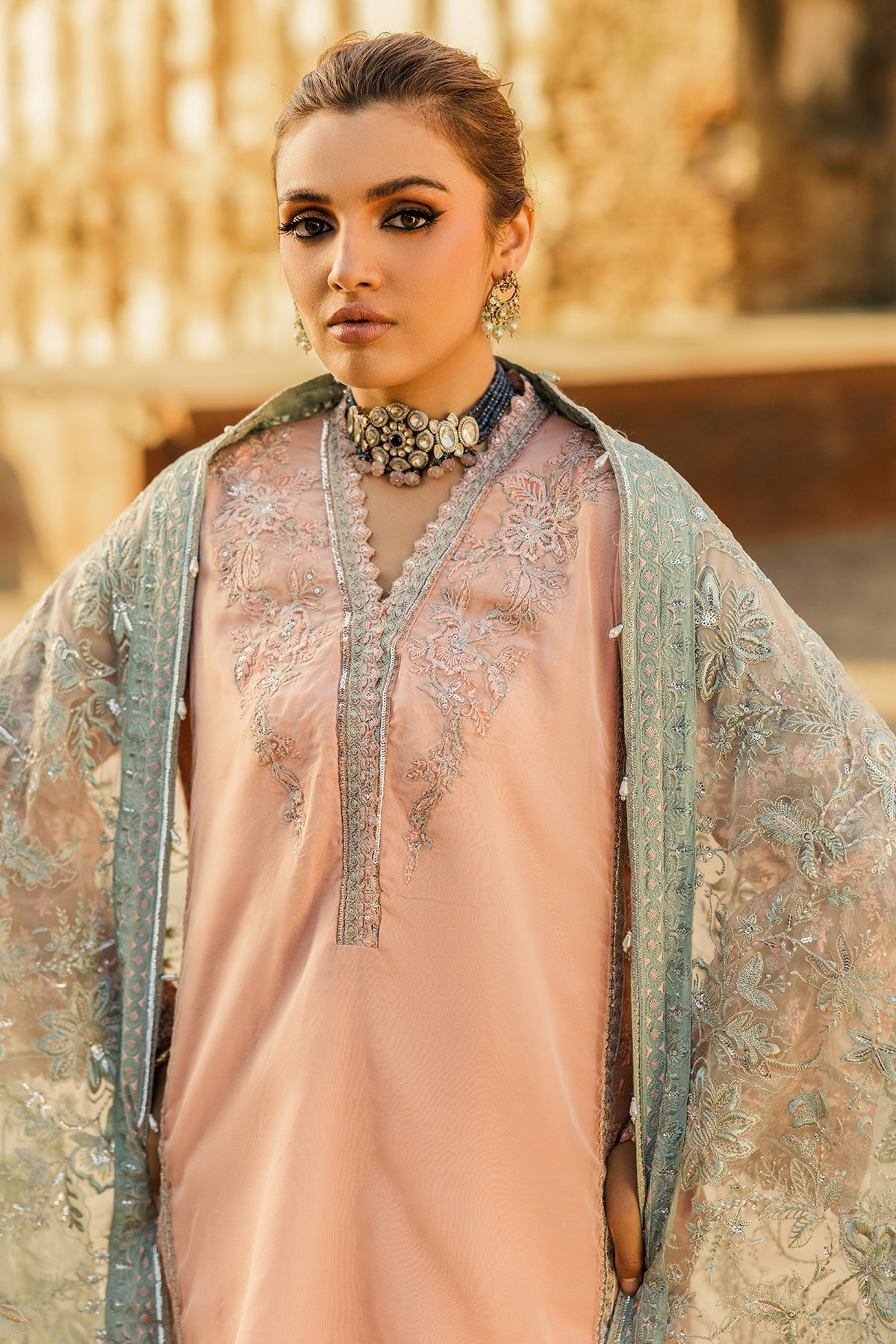 Luxury Embroidered Suit By Charizma