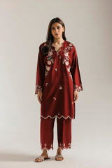 Ethnic Embroidered 2pc Suit