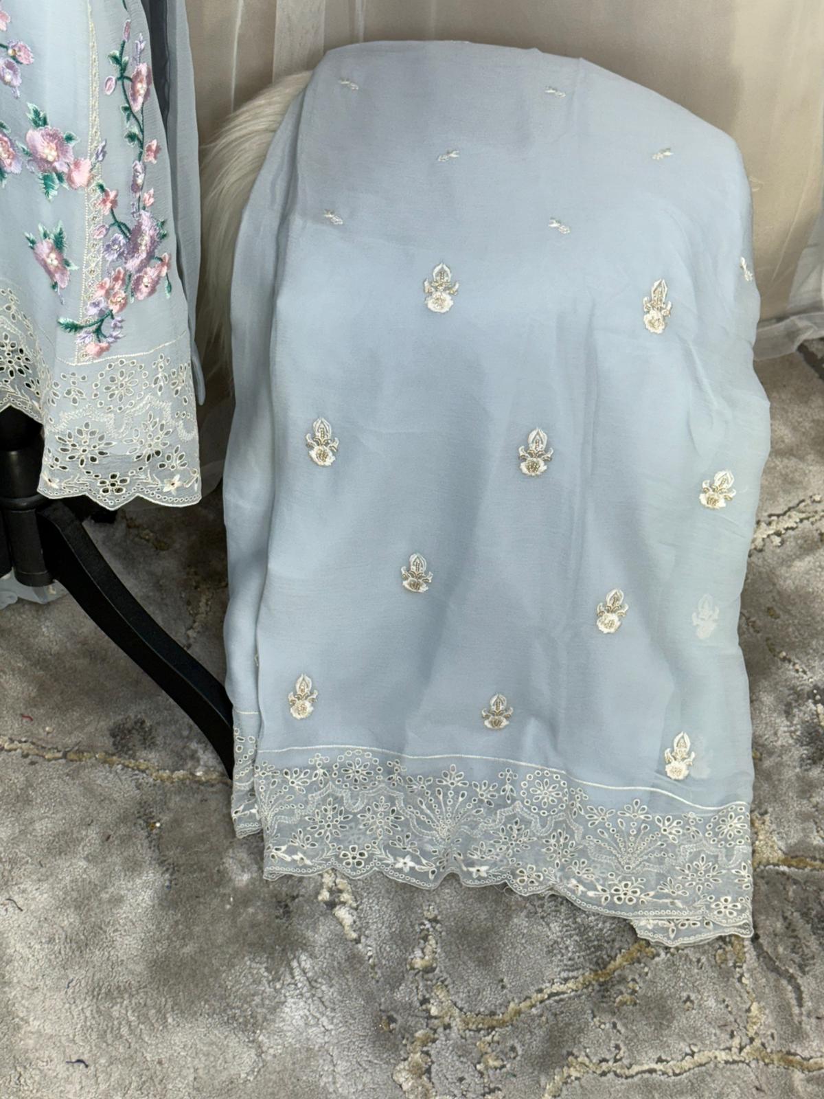 Luxury Embroidered Party wear Ready To Ship