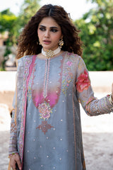 Vasal Embroidered Chiffon Suit By Charizma