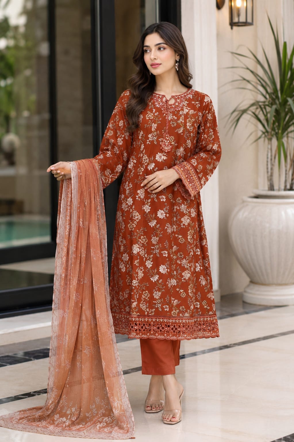 Sada Bahar Festive Embroidered Lawn