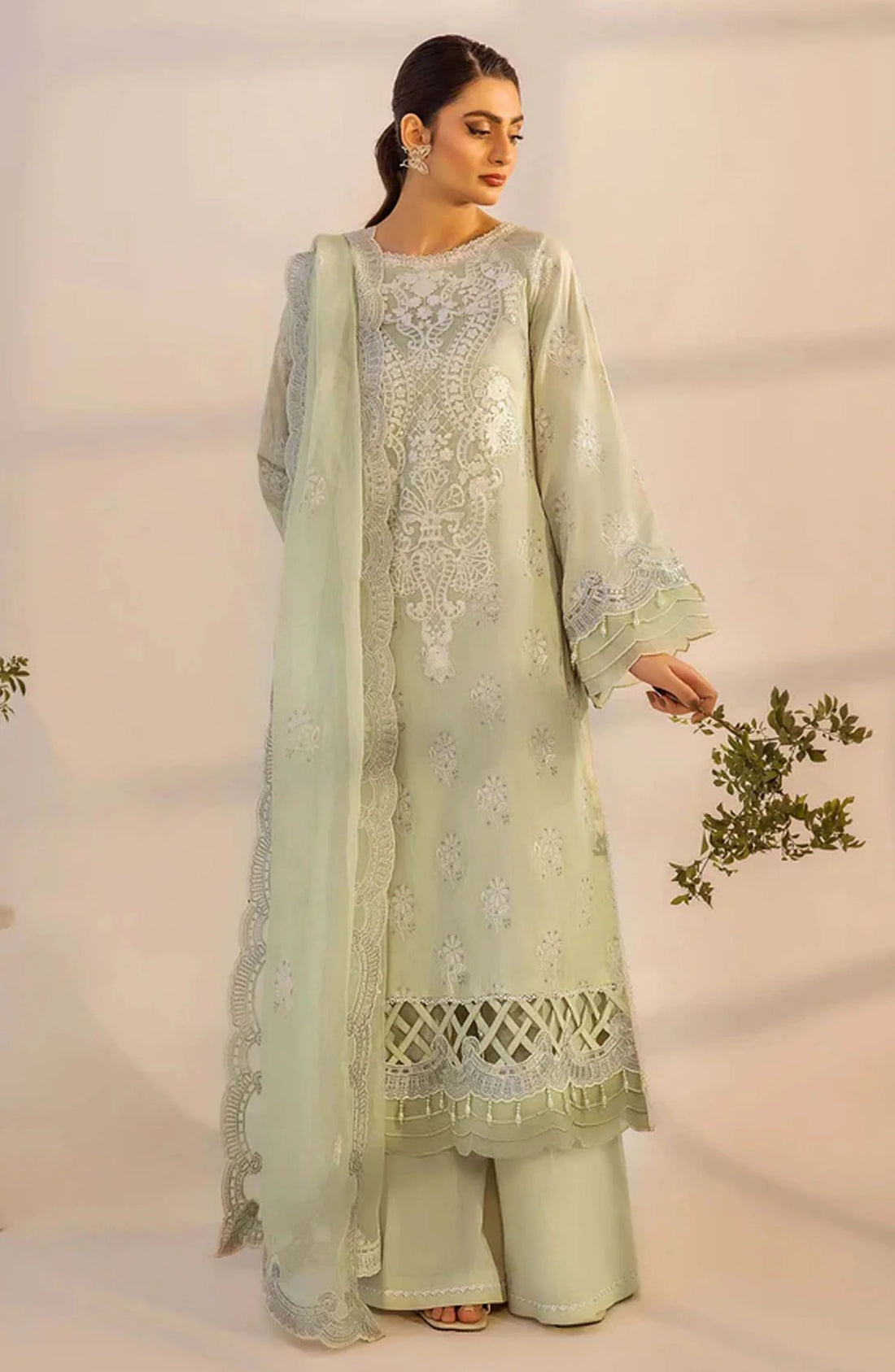 Lawn Chikankari Collection By Adan's Libas
