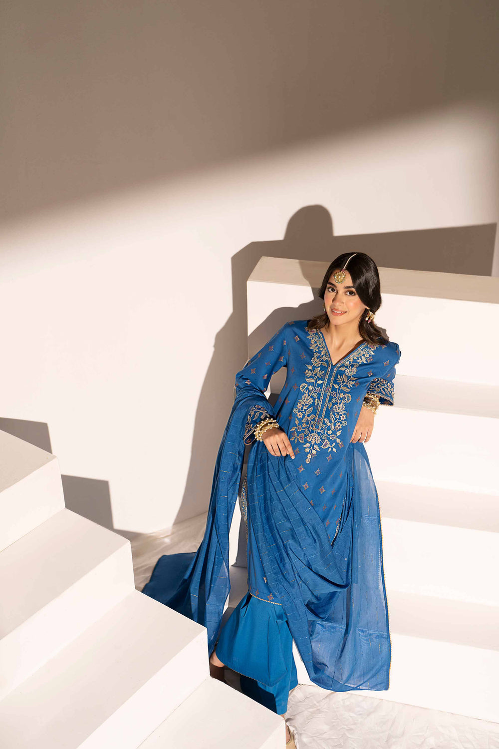 3 Piece Embroidered Suit by Nishat Linen