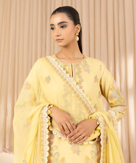 Sapphire Embroidered Lawn