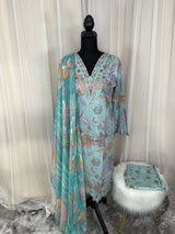 Luxury Embroidered Lawn Ready To Ship