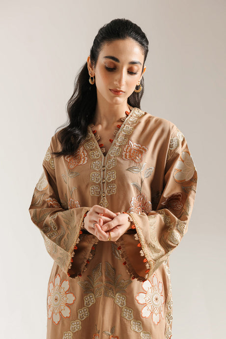 Ethnic Embroidered 2pc Suit