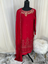 2pc Chiffon Kurti Collection Ready To Ship