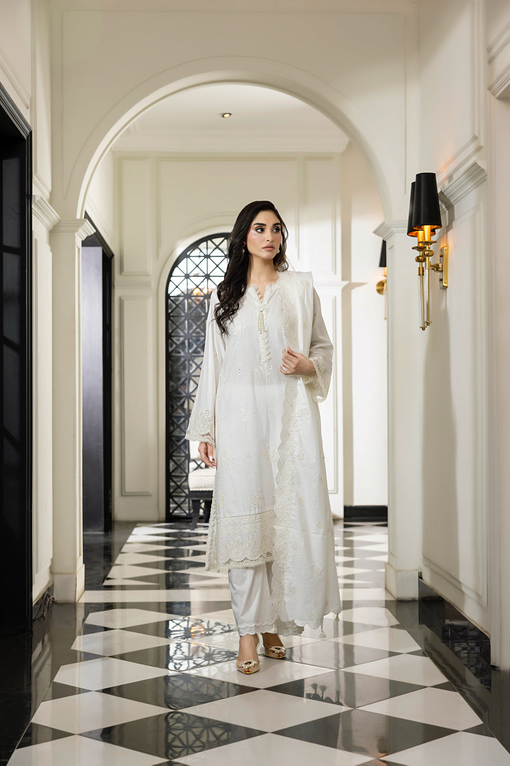 Lakhany 3pc Embroidered Suit