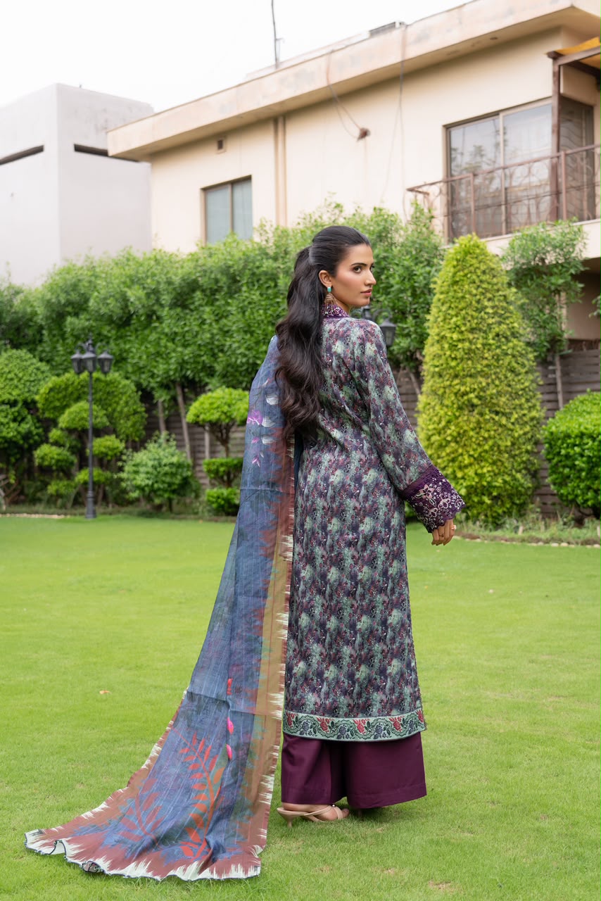 Mehreen By Munira Designer Pearl Charm Lawn Suit