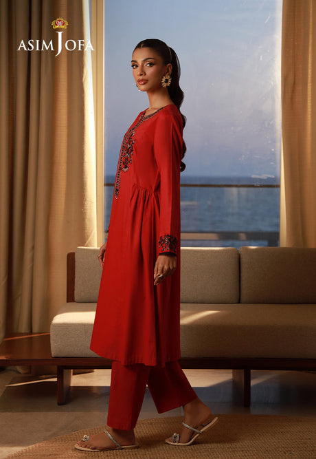 Asim Jofa Embroidered 2pc Suit