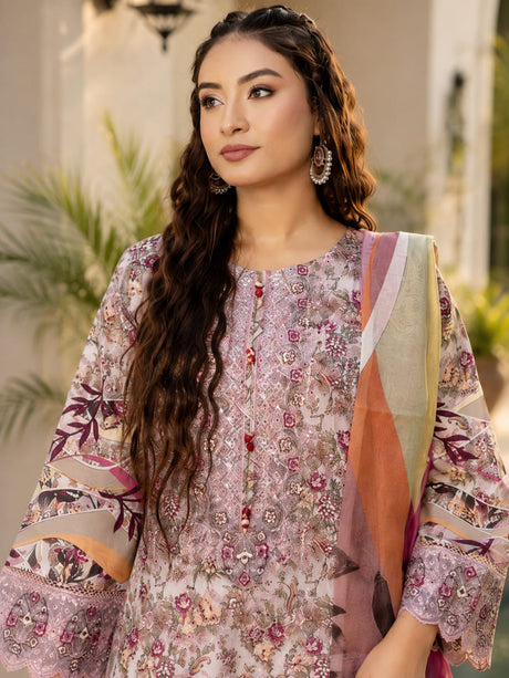 Munira Designers Embroidered Lawn