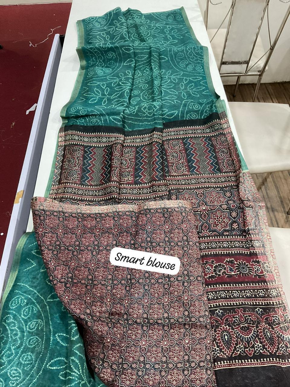 Exclusive Gicha Cotton Saree