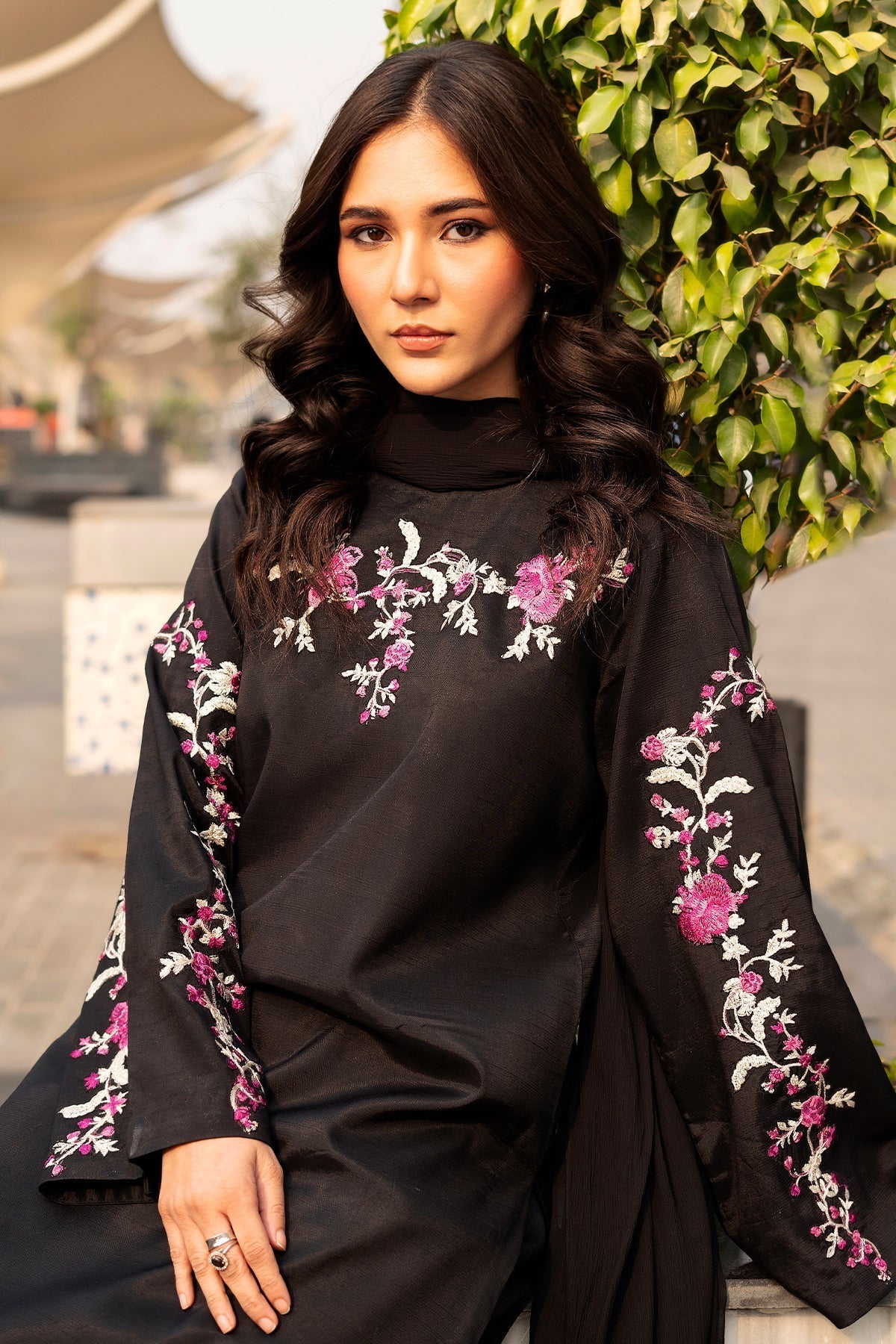 Charizma Luxury Embroidered Suit