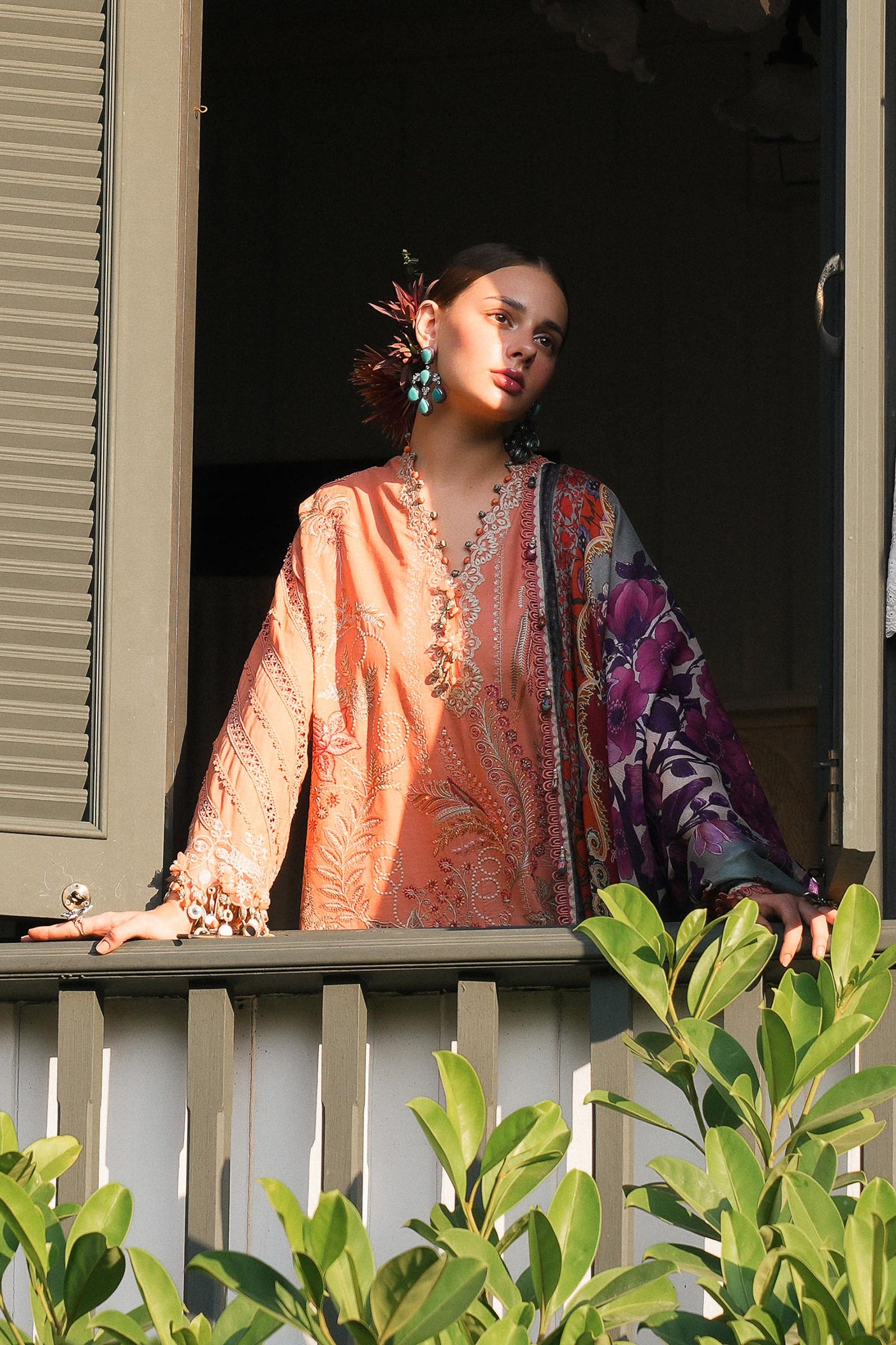 Sana Safinaz Premium Embroidered Suit