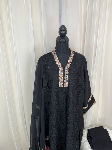Luxury Embroidered Party wear Ready To Ship