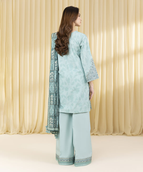 Sapphire Embroidered Lawn