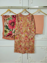 Noer by Gulljee Embroidery lawn